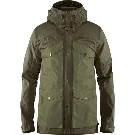 Fjallraven Men Vidda Pro Trekking Jacket Green PH5459 Philippines